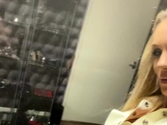 blonde femdom with bizare fetish