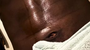 Throwing this BBC Around - Big Black Cock Jerking