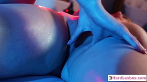 Busty milf lesbian savored by her young masseuse, craving deep penetration - Lauren Phillips, Lily Larimar