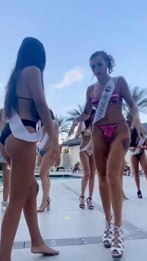 Behind the Scenes of the International Bikini Model Competition in Las Vegas