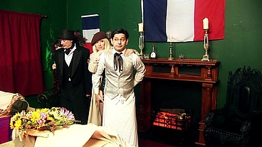 Wartime makes people live like there is no tomorrow and gang bang sex is on almost every...