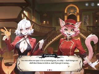 Hotel Tales SPOOKY MANGA Game Ep.6 CREAMPIE a FEMDOM GHOST !
