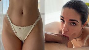 Unfiltered POV: Deep Throat BJ with Mouth Filled with Cum