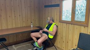 gay tradie caught jerking off hardcore rimming