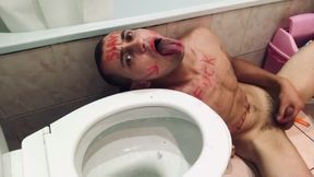 Toilet Licking Toilet Slave Boy