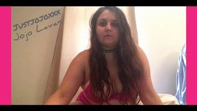 Jojo Lavans first ever JOI !!! So cute ! - wmv