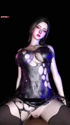 Sculpted Seduction: 3D Girl Model - 3D Animation Hentai