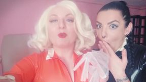 Selfie Videos in Stockings