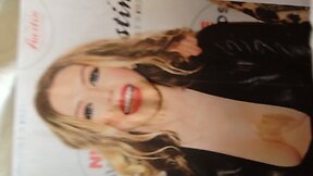 Katherine Ryan cumtribute with vibrator