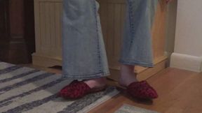 Flirty Feet - Red flats