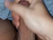 Quick jerk off before bed