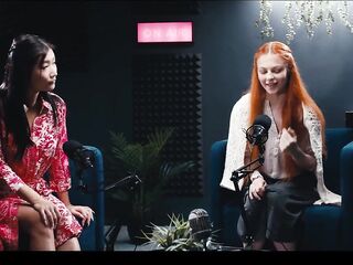 Lesbo Redhead Freezes Time And Makes Oriental Hottie Her Sex Serf - Lezdom Hardcore Sex