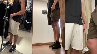 DANDO PRA UM BOY PUTO NO PROVADOR DA LOJA NO SHOPPING. QUASE NOS PEGARAM. - COMPLETO