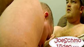 ”Sexy dude Jeremy was helped by sucking & stroking his big yummy cock”