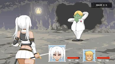 Thick Elf Adventurer Gets Stuffed Hard In Bigtits Hentai Game Blowjob