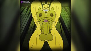 Springtrap shoveling