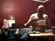 piggy feeding belly stuffing soda chug 10/16/18