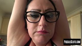 Submissive Curvy Gal does another video of full on torment by master Pascal White