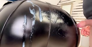 Hot Sex Tape in Leahter Leggins, Send Tipp After I Send You Dm