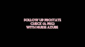 Follow Up Prostate Check (& Peg) With Nurse Azure (ID # 662 HD 1080rez)