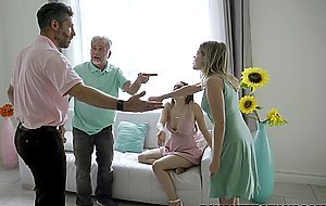 Coco and Penelope Sneak to Fuck with Bestfriends Dad