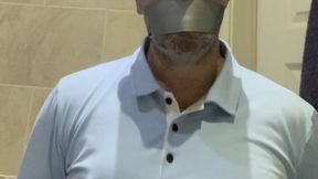 Bound and Wrap Tape Gagged Detective