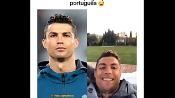 Cr7 falando em portugu&ecirc_s carioca, gozante!