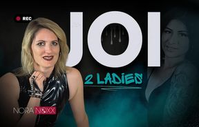 Doppelt geil: Wichsanleitung mit 2 Frauen!