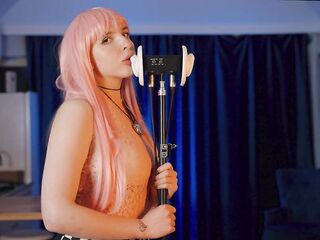 ASMR Golden-haired Soaked ???? Ear Licking 3Dio - Elsa ASMR