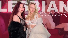 🤍 LESBIAN SEX IN FUR 🤍