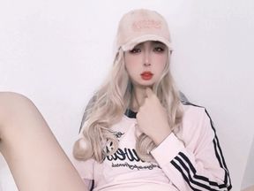 Horny Chinese Sissy Used Aphrodisiac,Destroyed By A Huge Dildo,And Cummed So Many Times