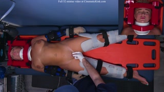 Paramedic - Injured patient Zoey Ziptie sperm insemination orgasm treatment