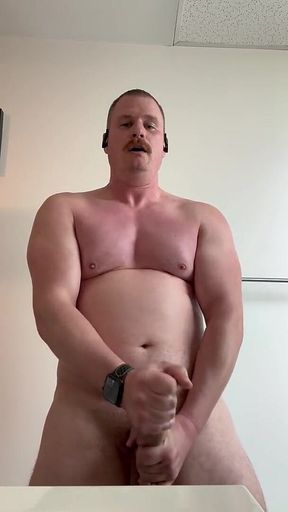 Stepdaddy Busts a Load After the Gym