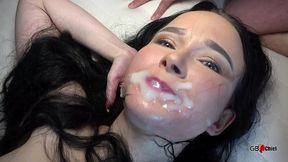 young innocent novice creampie gangbang orgy