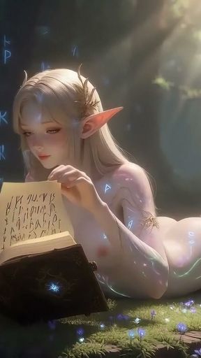 AI - Silver Garden - An Intimate Elf Tale Chapter 1 - KO   Clip 1