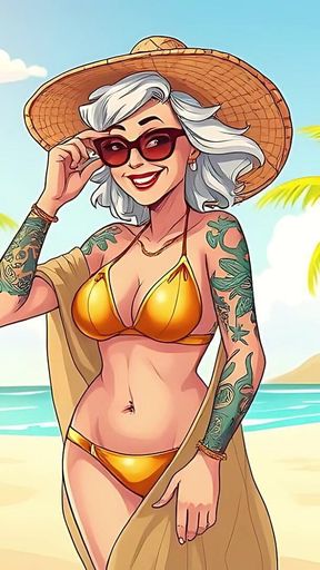 Flux Ai Cartoon Matures (non-nude)