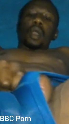 Cumming Hard Stroking Squeezing My BBC