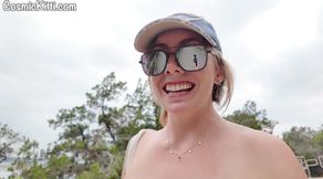 Exploring the Freedom of a Nude Beach: CosmicKitti's First Solo Adventure