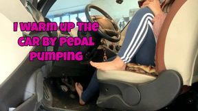 warming up my car by pedal pumping