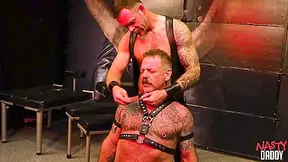 Two Tattooed Stepdaddies Odd And Wild Dungeon Fucking