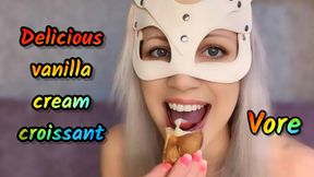 VORE: Mia's Mimi delicious vanilla cream croissant(720p)