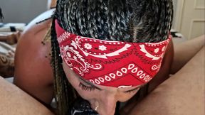 Danaxmuscles is fucking me hard and giving my big cock a deep throat