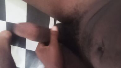 I satisfied myself in the afternoon