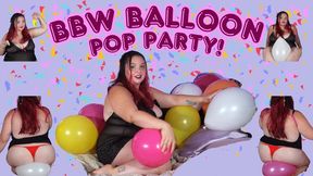 BBW Balloon Pop Party!