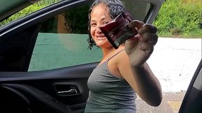 Encontrei uma amiga dei uma carona e meti a rola na safada - Aline Cassia