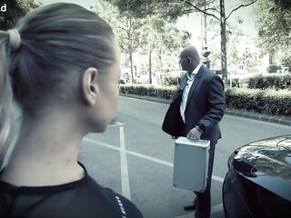 Feisty Femme Fatale Alexa Flexy Jumps Into An Intensive Trio During A Deal GP3333