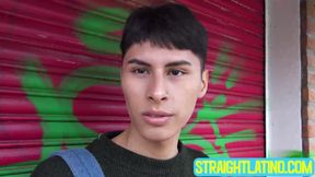 Sparkly eyed student Damon showers himself with my oozing hot cum