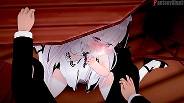 Belfast invites me to lunch - RED - Azurlane - Watch Full Movie and POV version on Sheer & PTRN: Fantasyking3
