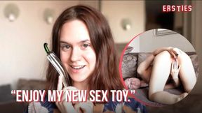 ”Ersties - Hot Hot Girl Anca Shoots Her First Solo Masturbation Video”