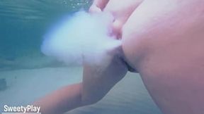 Alluring sea nymph gets her massive butt&#x1F351; injected with creamy liquid